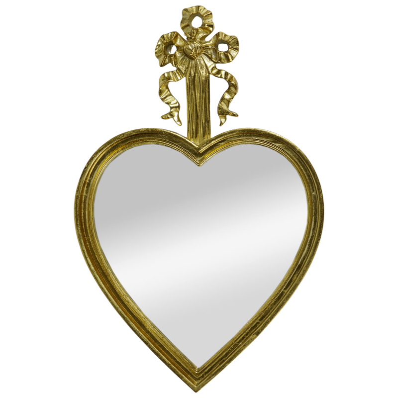 Зеркало Mirror Heart Золотое Золотой Зеркало Mirror Heart Золотое Золотой в Липецке | Loft Concept