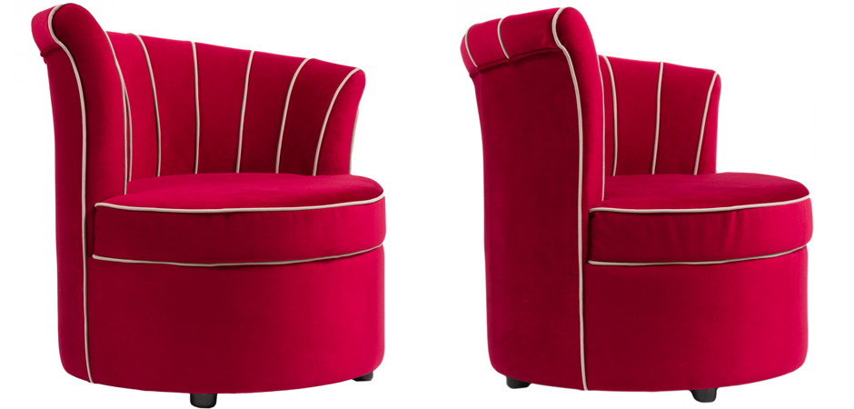 Кресло Curly Backrest Red Кресло Curly Backrest Red - Loft-Concept в Липецке