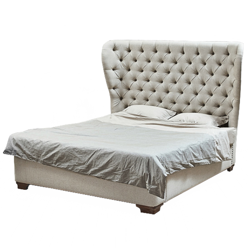 Кровать Aivengo Bed White Белый Кровать Aivengo Bed White Белый в Липецке | Loft Concept