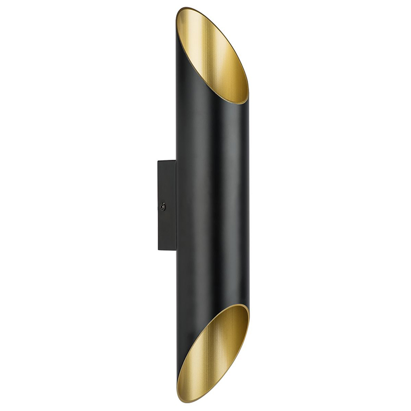 Бра Garbi Black Pipe Organ Sconce Черный Золотой Бра Garbi Black Pipe Organ Sconce Черный Золотой в Липецке | Loft Concept