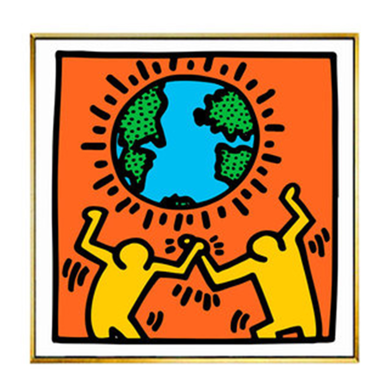 Постер Keith Haring 25 Мульти Постер Keith Haring 25 Мульти в Липецке | Loft Concept