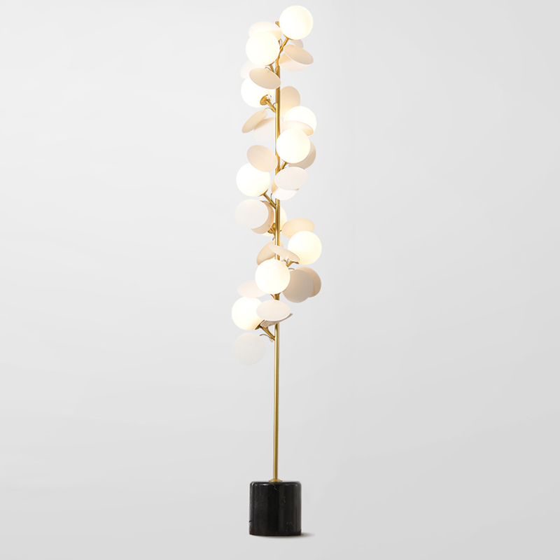 Торшер MATISSE Floor Lamp Белое матовое стекло Золотой Черный Белый Мокко Торшер MATISSE Floor Lamp Белое матовое стекло Золотой Черный Белый Мокко в Липецке | Loft Concept