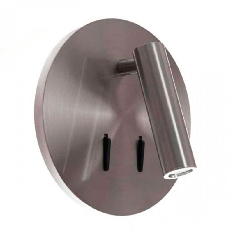 Бра Chelsom WALL LED DOCK Silver Round Серебряный Бра Chelsom WALL LED DOCK Silver Round Серебряный в Липецке | Loft Concept