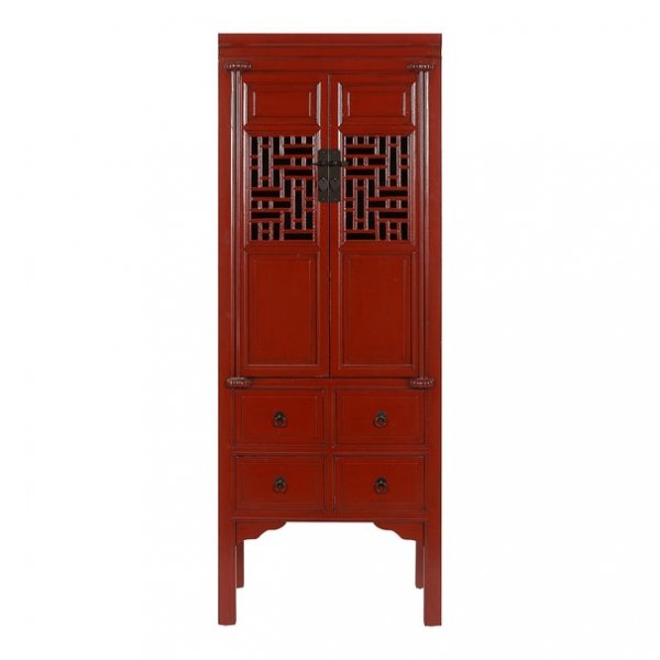 Шкаф Chinese Prison Red Красный Шкаф Chinese Prison Red Красный в Липецке | Loft Concept
