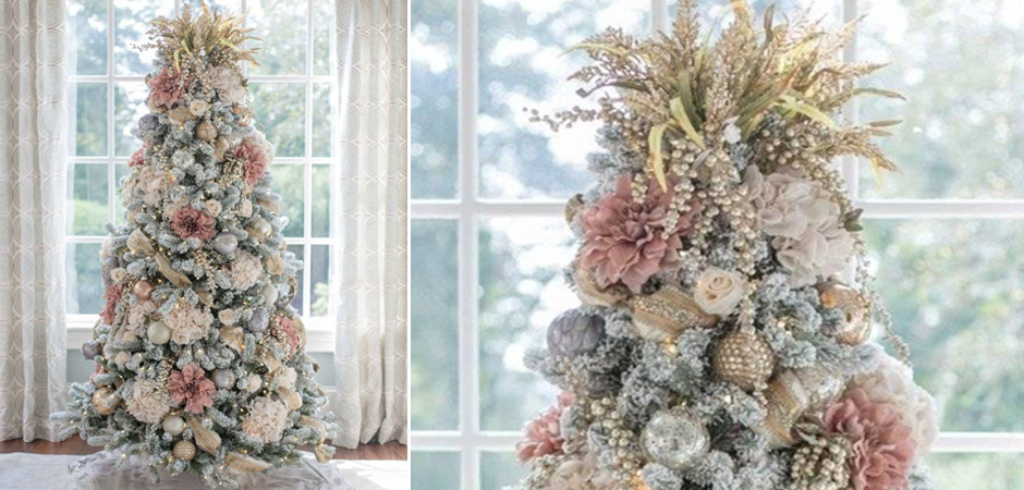 Дизайнерская Елка Премиум с Жемчужным Декором Christmas Tree Pearl - фото №1