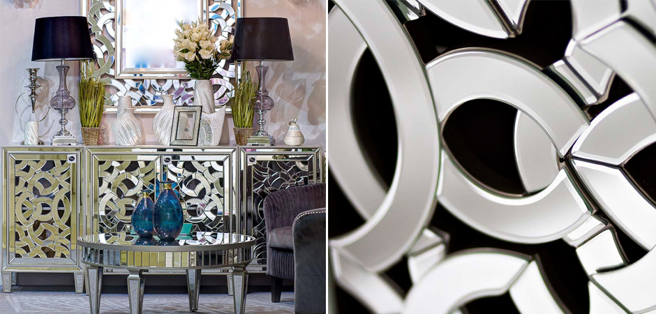 Тумба Mirror Ornament Nightstand Тумба Mirror Ornament Nightstand - Loft-Concept в Липецке