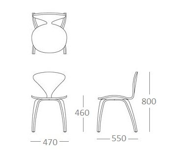 Стул Cherner Side Chair Стул Cherner Side Chair в Липецке