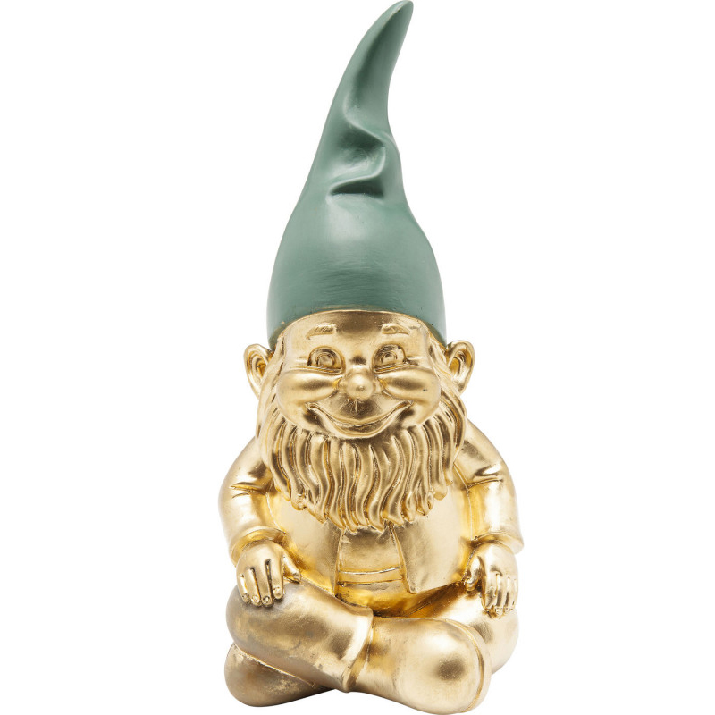 Статуэтка Golden Sitting Gnome Золотой Статуэтка Golden Sitting Gnome Золотой в Липецке | Loft Concept