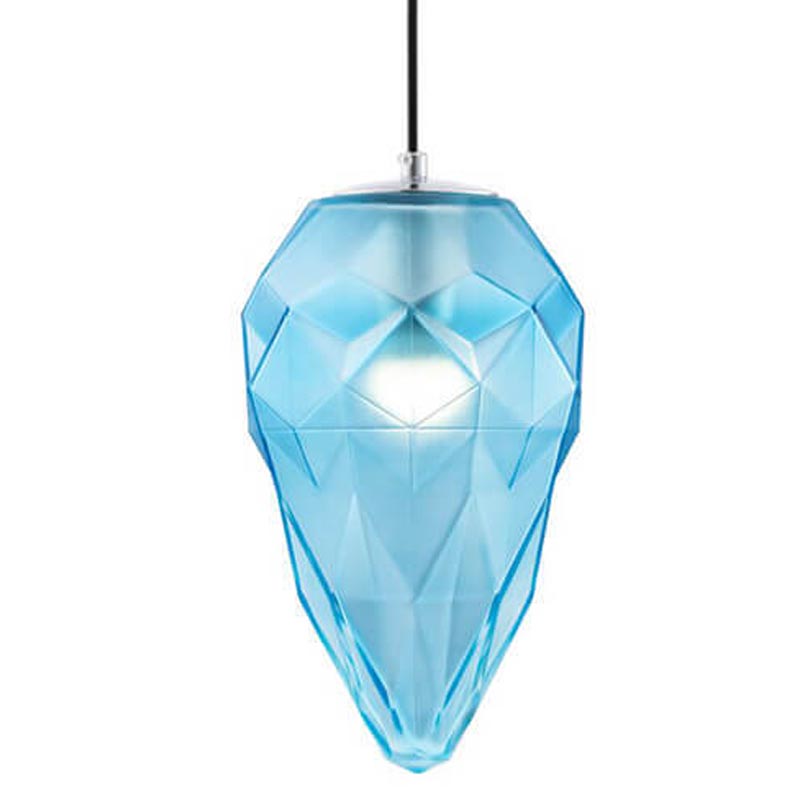 Подвесной светильник Jewel Athena blue 18 Голубой Хром Подвесной светильник Jewel Athena blue 18 Голубой Хром в Липецке | Loft Concept