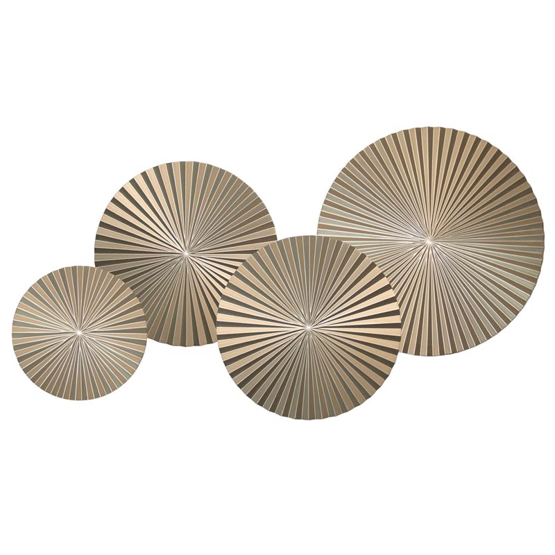 Арт-объект Apollo Champagne Wall Plaque Disc 4 Золотой Шампань Арт-объект Apollo Champagne Wall Plaque Disc 4 Золотой Шампань в Липецке | Loft Concept