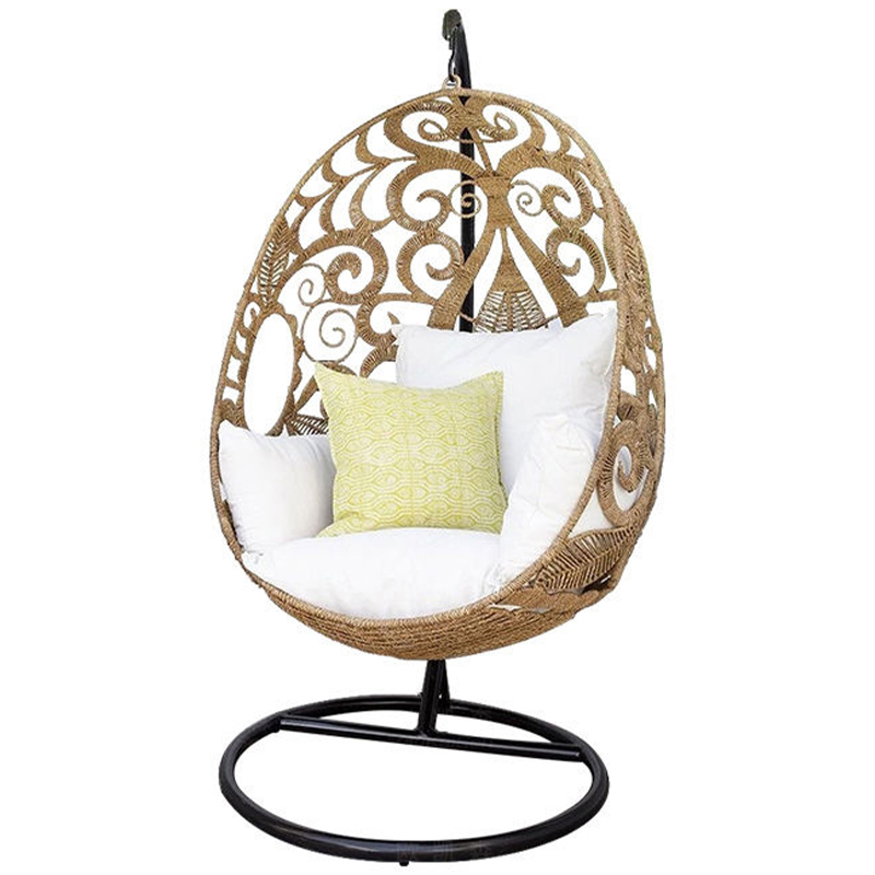 Плетеное кресло Azure Wicker Armchair Бежевый Коричневый Черный Плетеное кресло Azure Wicker Armchair Бежевый Коричневый Черный в Липецке | Loft Concept
