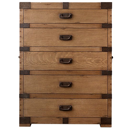 Комод в винтажном стиле Vintage Antique Oak Tall Дуб темный Комод в винтажном стиле Vintage Antique Oak Tall Дуб темный в Липецке | Loft Concept