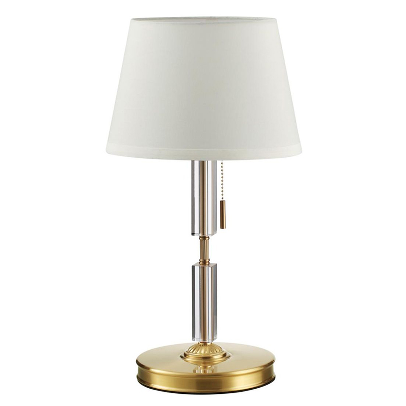 Настольная лампа Ramona White Table Lamp Бронза Белый Настольная лампа Ramona White Table Lamp Бронза Белый в Липецке | Loft Concept