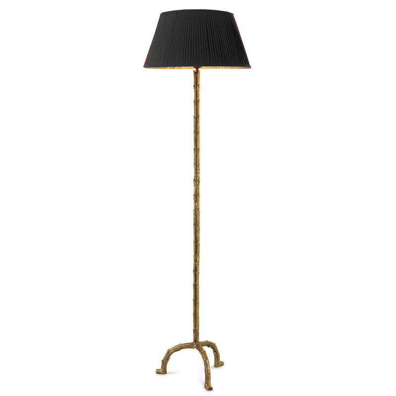 Торшер Eichholtz Floor Lamp Le Coultre Винтажная латунь Черный Торшер Eichholtz Floor Lamp Le Coultre Винтажная латунь Черный в Липецке | Loft Concept