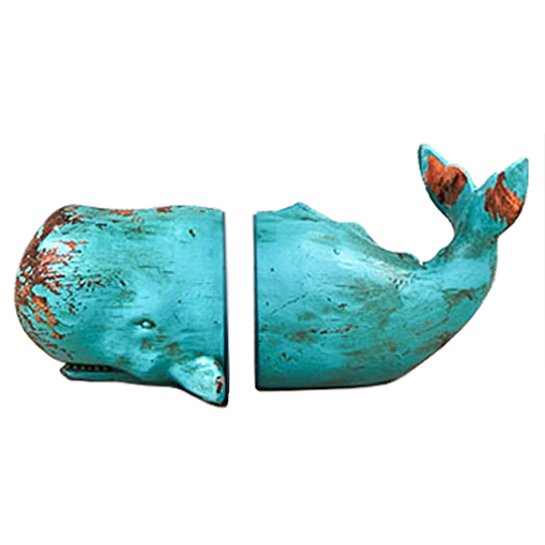 Держатель для книг Turquoise Whale Бирюзовый Держатель для книг Turquoise Whale Бирюзовый в Липецке | Loft Concept