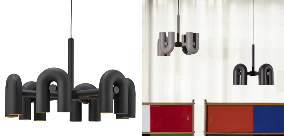 Люстра Cirkus AGO Lighting black 4-6 Люстра Cirkus AGO Lighting black 4-6 - Loft-Concept в Липецке