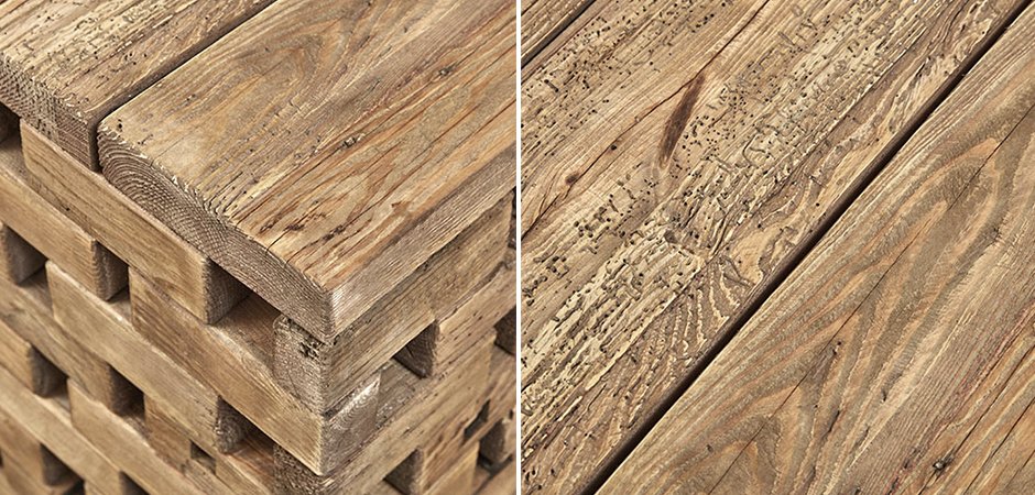 Приставной стол Wicker Bricks Приставной стол Wicker Bricks - Loft-Concept в Липецке