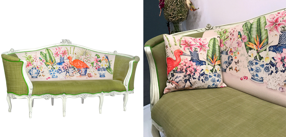 Диван Poetry of Flowers and Birds Sofa Диван Poetry of Flowers and Birds Sofa - Loft-Concept в Липецке