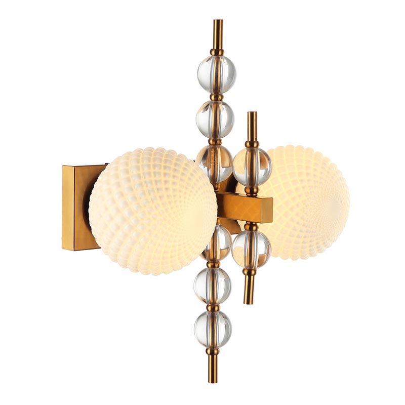 Бра Addelyn Sconce Белый Латунь Бра Addelyn Sconce Белый Латунь в Липецке | Loft Concept