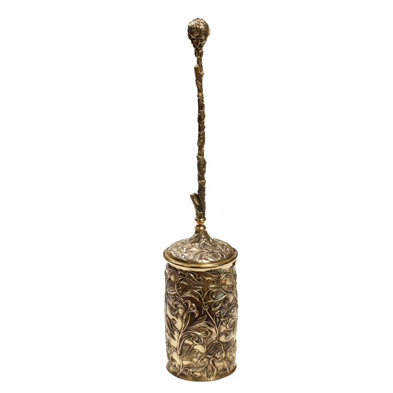 Ёрш для туалета Bronze Toilet Brush Бронза Ёрш для туалета Bronze Toilet Brush Бронза в Липецке | Loft Concept