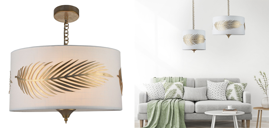 Потолочный светильник Golden Feather Ceiling Потолочный светильник Golden Feather Ceiling - Loft-Concept в Липецке