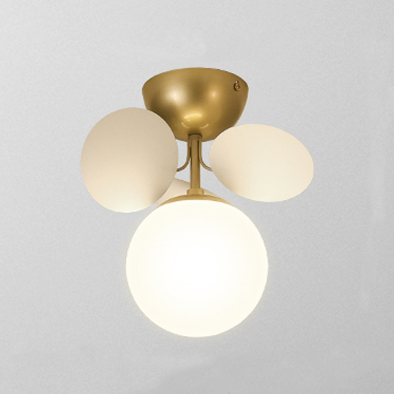 Потолочный светильник MATISSE ceiling lamp one Золотой Белый Светло-серый Мульти Потолочный светильник MATISSE ceiling lamp one Золотой Белый Светло-серый Мульти в Липецке | Loft Concept