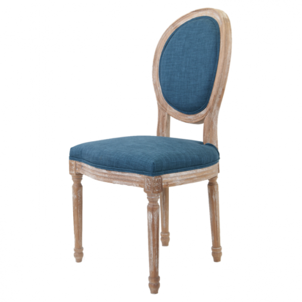 Стул French chairs Provence Indigo Chair Голубой пастельный Бежевый Стул French chairs Provence Indigo Chair Голубой пастельный Бежевый в Липецке | Loft Concept