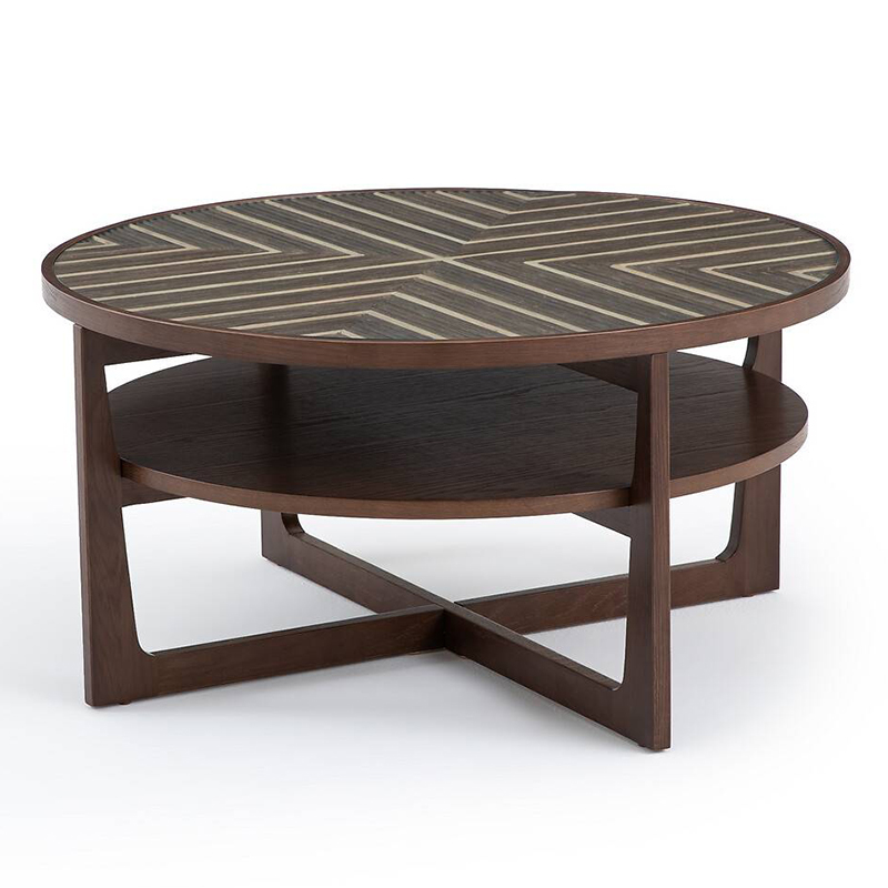 Кофейный стол Rumon Coffee Table Коричневый Кофейный стол Rumon Coffee Table Коричневый в Липецке | Loft Concept