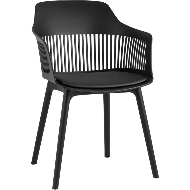 Стул Crocus Chair Черный цвет Велюровая подушка Черный Стул Crocus Chair Черный цвет Велюровая подушка Черный в Липецке | Loft Concept