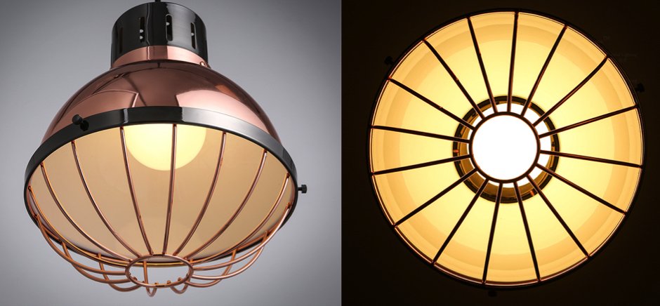 Подвесной светильник Ufo Copper Pendant Small Подвесной светильник Ufo Copper Pendant Small - Loft-Concept в Липецке