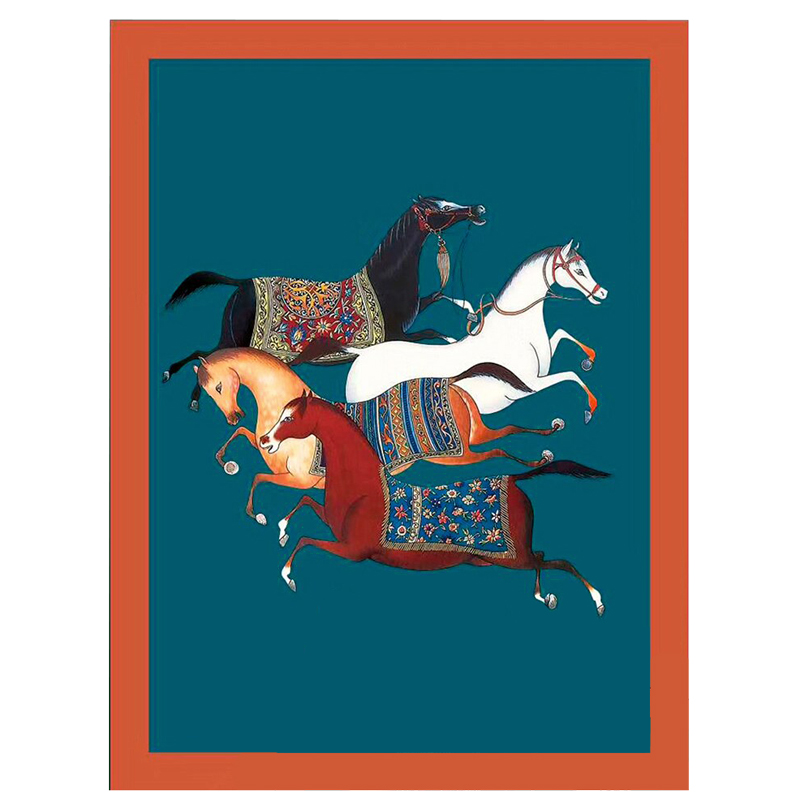 Плед Hermes Four Horses Plaid Изумрудный Оранжевый Мульти Плед Hermes Four Horses Plaid Изумрудный Оранжевый Мульти в Липецке | Loft Concept