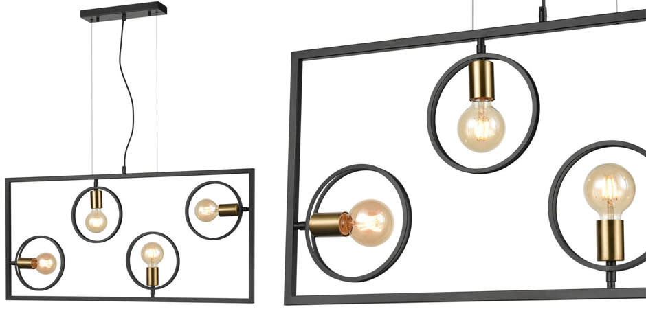 Люстра Loft Rings Ligh 4 Люстра Loft Rings Ligh 4 - Loft-Concept в Липецке
