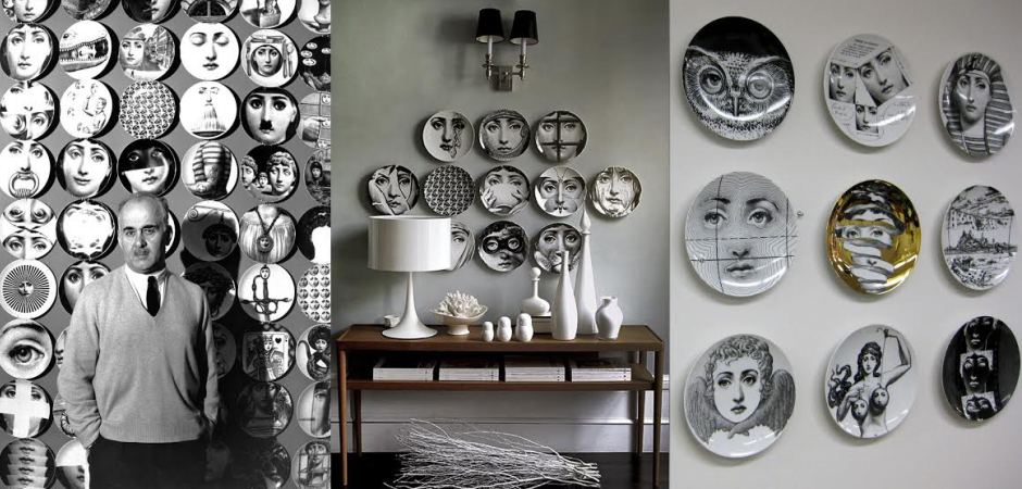 Декоративная тарелка Fornasetti 003 Декоративная тарелка Fornasetti 003 - Loft-Concept в Липецке