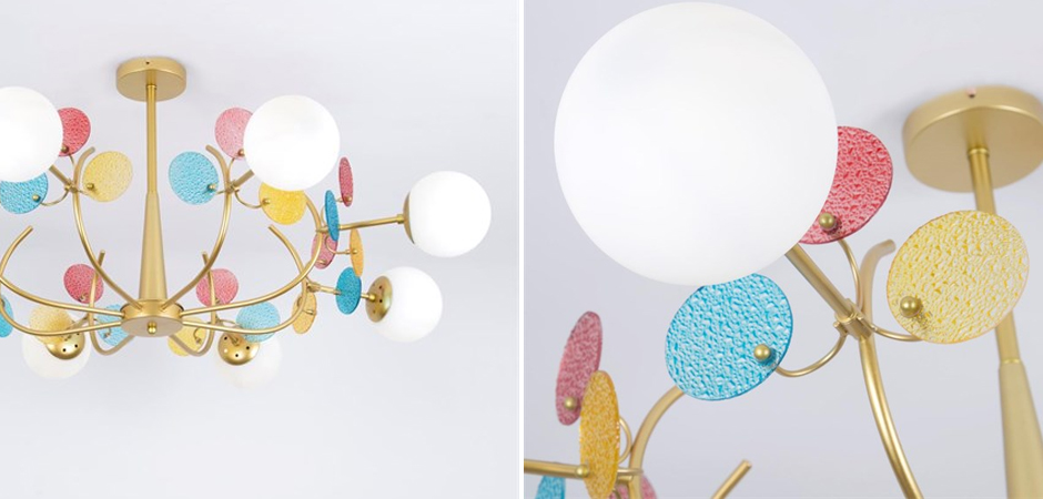 Потолочная Люстра MATISSE Multi glass 8 плафонов Потолочная Люстра MATISSE Multi glass 8 плафонов - Loft-Concept в Липецке
