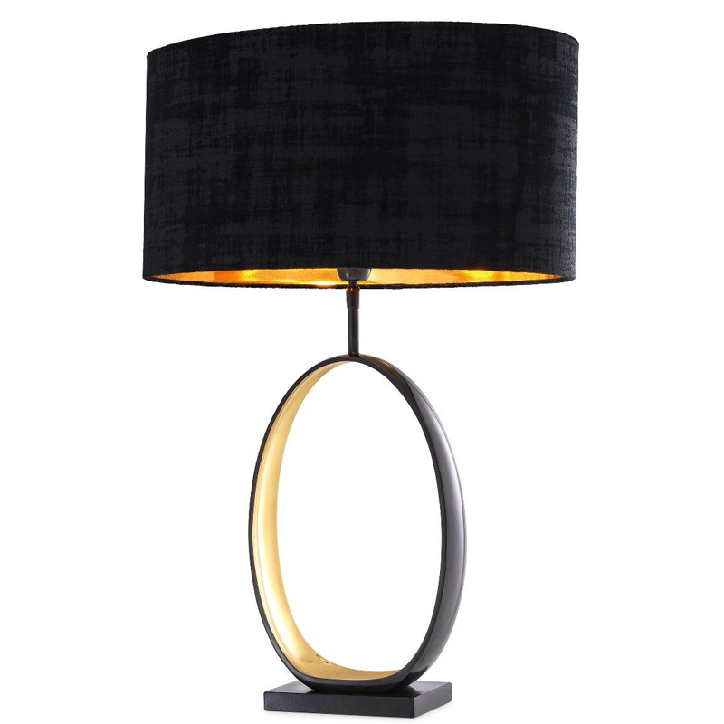 Настольная лампа Eichholtz Table Lamp Saturnia Черный Латунь Настольная лампа Eichholtz Table Lamp Saturnia Черный Латунь в Липецке | Loft Concept
