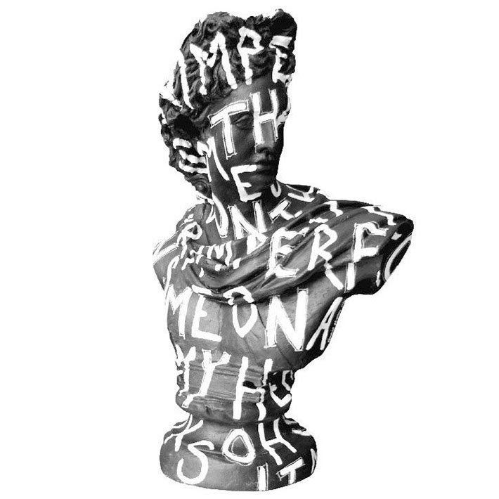 Статуэтка Bust Contemporary Art Черный Белый Статуэтка Bust Contemporary Art Черный Белый в Липецке | Loft Concept