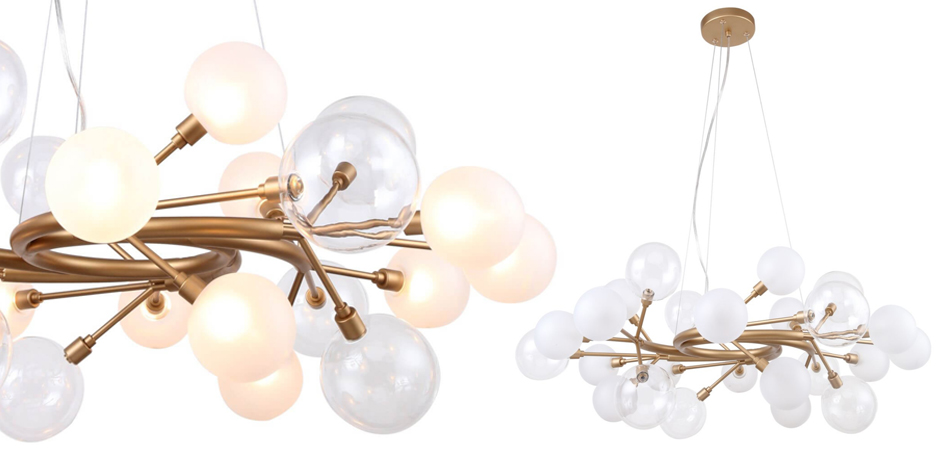 Люстра Berries Chandelier White 85 Люстра Berries Chandelier White 85 - Loft-Concept в Липецке