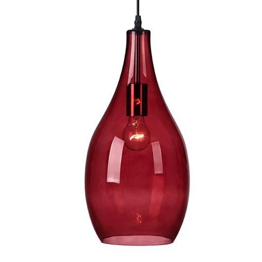 Подвесной светильник Plum Pear Pendant Красный (Red) Подвесной светильник Plum Pear Pendant Красный (Red) в Липецке | Loft Concept