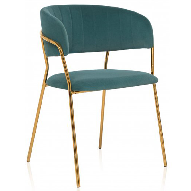 Стул Janine Stool Зеленый Золотой Стул Janine Stool Зеленый Золотой в Липецке | Loft Concept