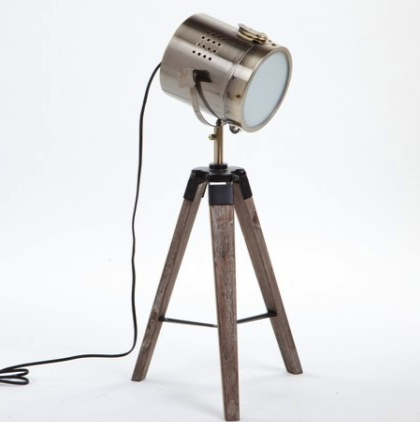 Настольная лампа Loft Tripod Mini Нержавеющая сталь Настольная лампа Loft Tripod Mini Нержавеющая сталь в Липецке | Loft Concept