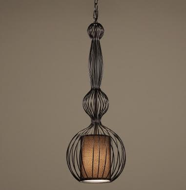 Подвесной светильник Wire Dream Pendant 3 Черный Белый Подвесной светильник Wire Dream Pendant 3 Черный Белый в Липецке | Loft Concept
