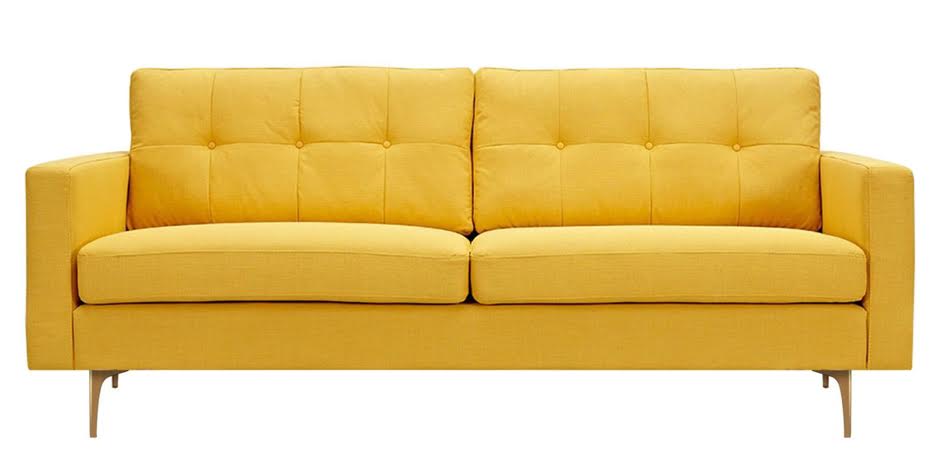 Диван Papaya Yellow Greta Sofa Диван желтая шерсть Диван Papaya Yellow Greta Sofa Диван желтая шерсть - Loft-Concept в Липецке