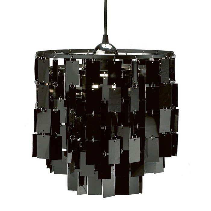 Люстра Ring Discs Square Black Черный Люстра Ring Discs Square Black Черный в Липецке | Loft Concept