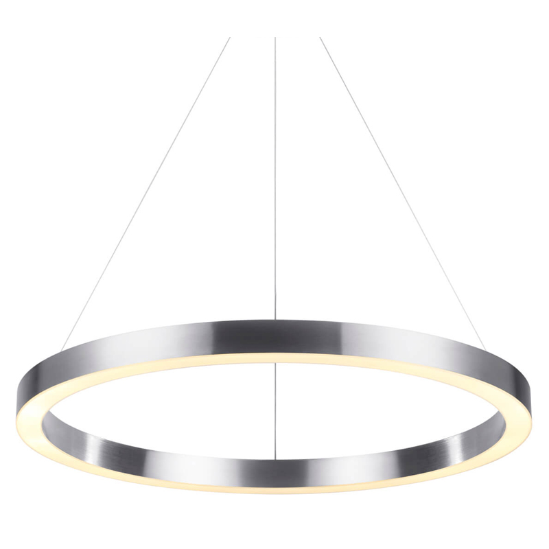 Подвесной светильник Nickel Ribbon Ring 80 Никель Подвесной светильник Nickel Ribbon Ring 80 Никель в Липецке | Loft Concept