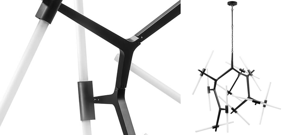 Люстра Агнес Chandelier Black 20 Люстра Агнес Chandelier Black 20 - Loft-Concept в Липецке