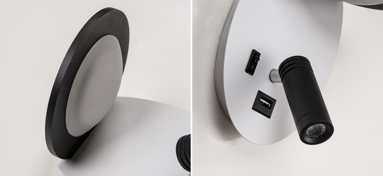 Бра Поворотный спот Trumpet White - фото №1