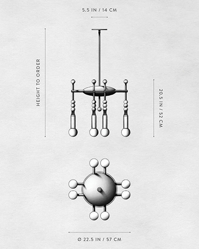 Люстра TALISMAN 8 патронов по дизайну студии Apparatus Люстра TALISMAN 8 патронов по дизайну студии Apparatus в Липецке