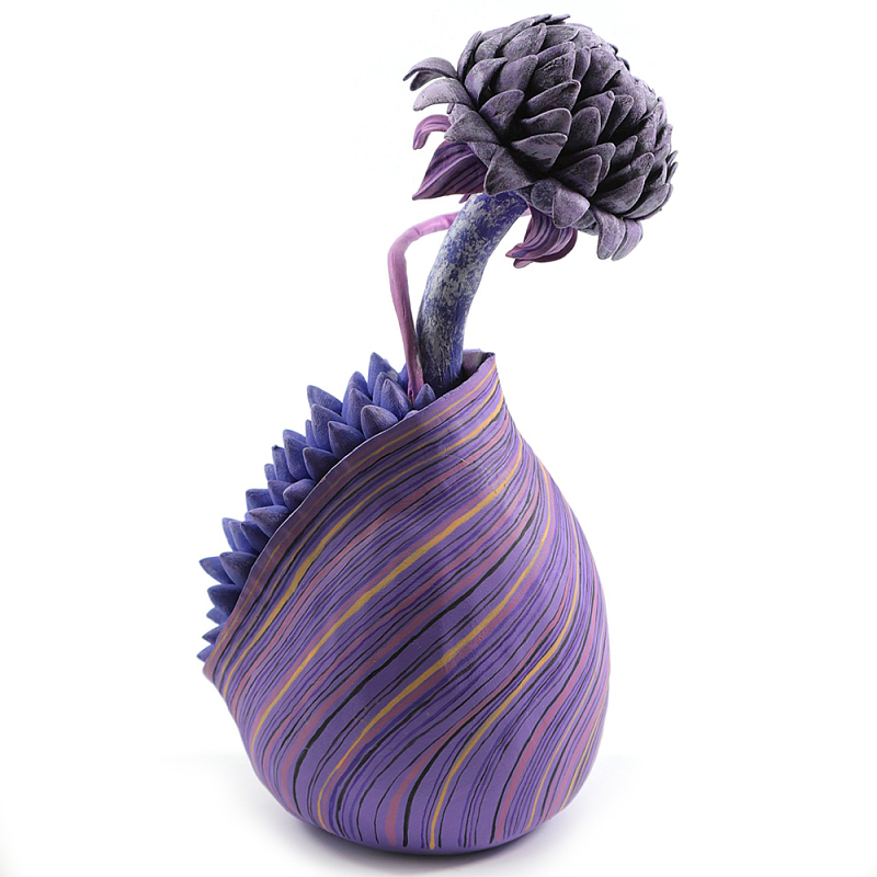 Статуэтка тропический фрукт Tropical Fruit Alien Purple Flower Фиолетовый Статуэтка тропический фрукт Tropical Fruit Alien Purple Flower Фиолетовый в Липецке | Loft Concept
