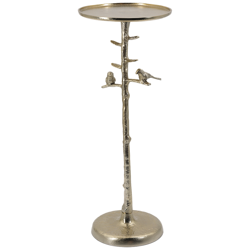 Приставной стол Piaf Gold Drinks Table Золотой Приставной стол Piaf Gold Drinks Table Золотой в Липецке | Loft Concept