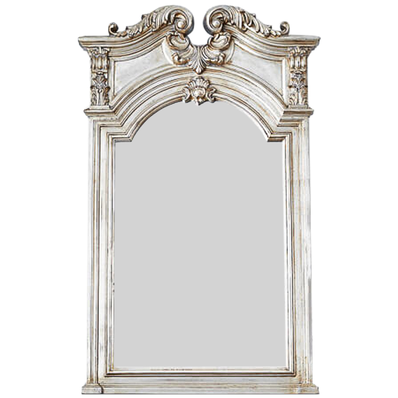 Зеркало Lupescu Mirror White Белый винтажная патина   в Липецке | Loft Concept 